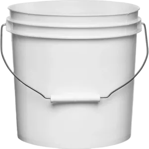 2 Gallon Round Bucket and Lid with Gasket