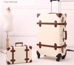 2 Piece Vintage Luggage Set