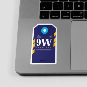 9W - Sticker