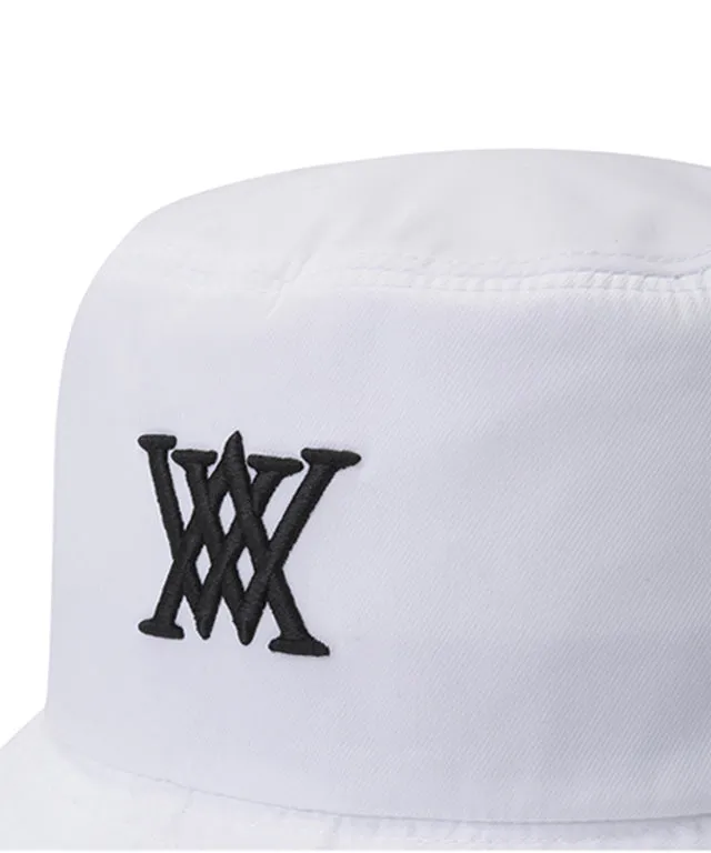 ANEW Wide Brim Bucket Hat - White