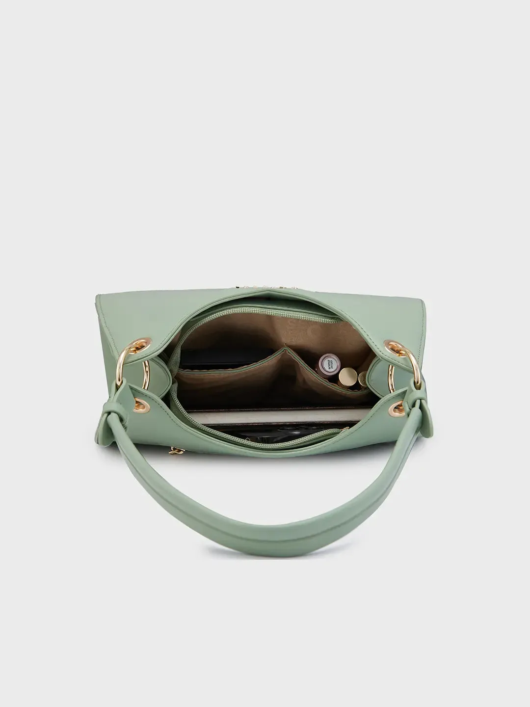 Caprese Capri Satchel Small Mint