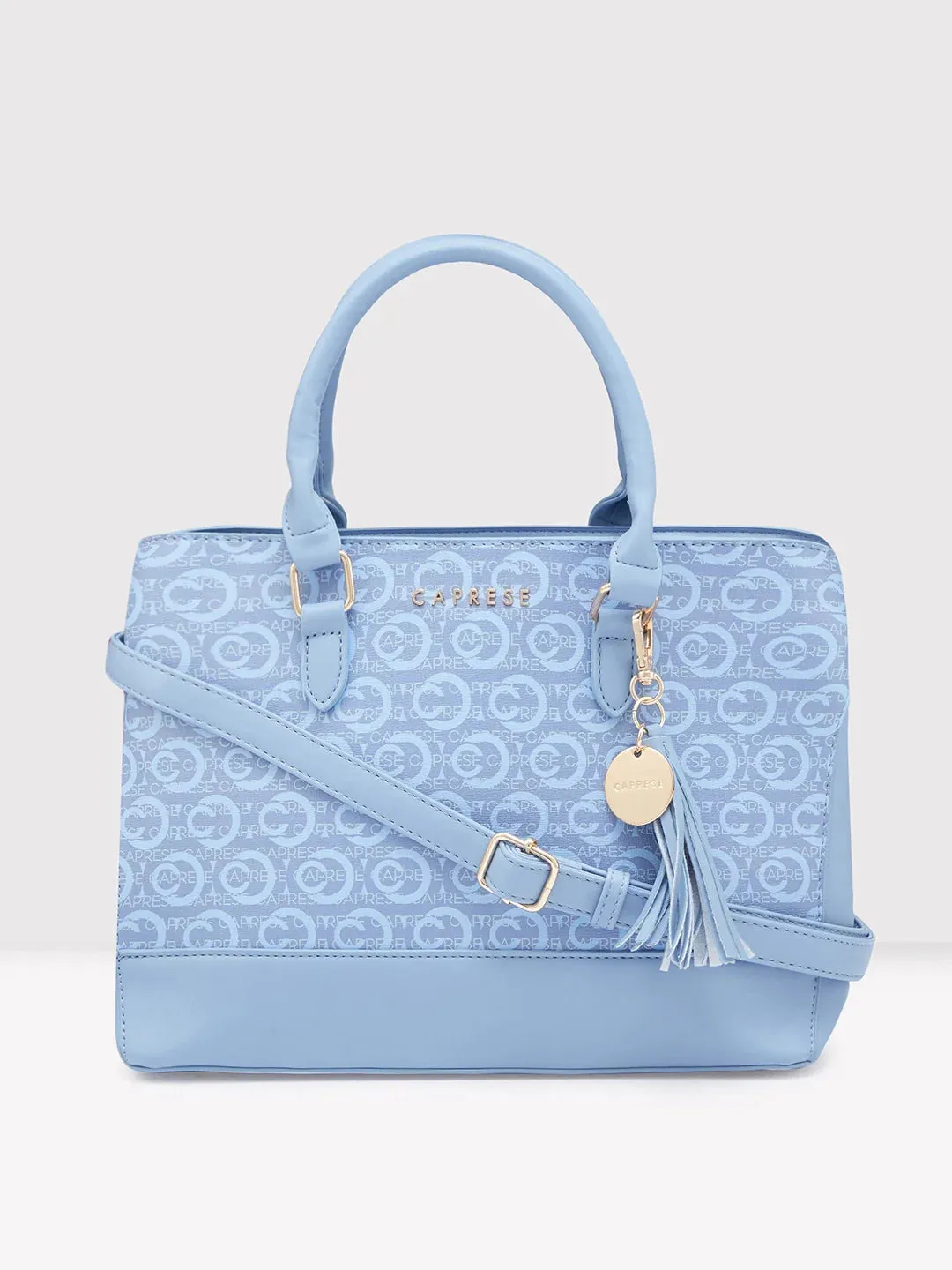 Caprese Cleo Satchel Large Powder Blue