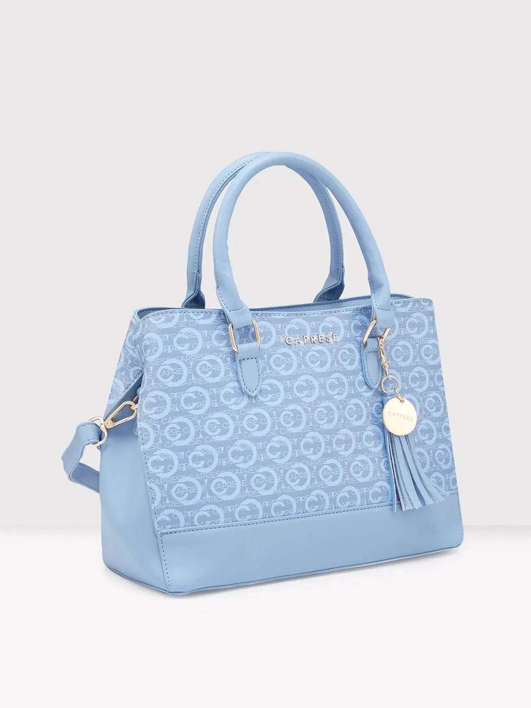 Caprese Cleo Satchel Large Powder Blue