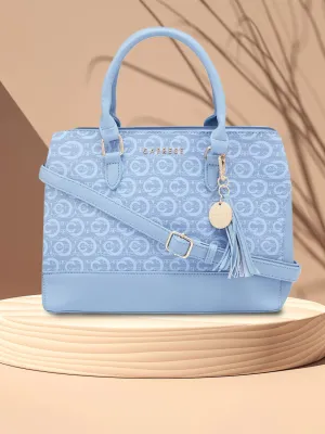 Caprese Cleo Satchel Large Powder Blue