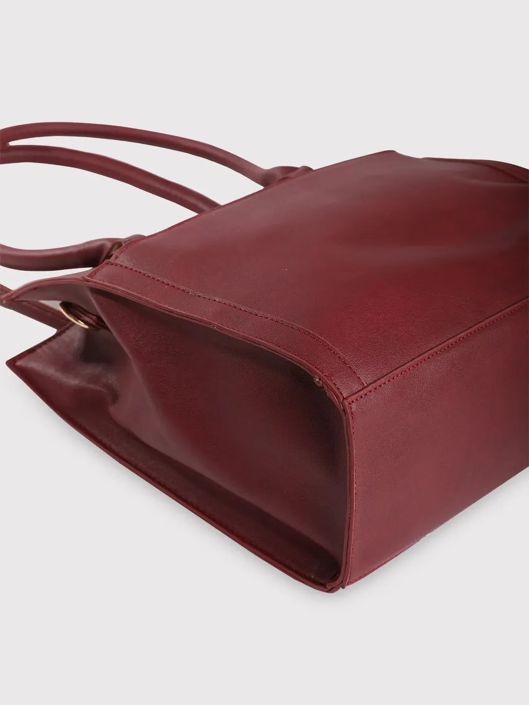 Caprese Dakota Satchel Medium Burgundy