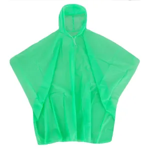 CTM® Adult Reusable Waterproof Long Rain Poncho