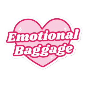 Emotional Baggage sticker