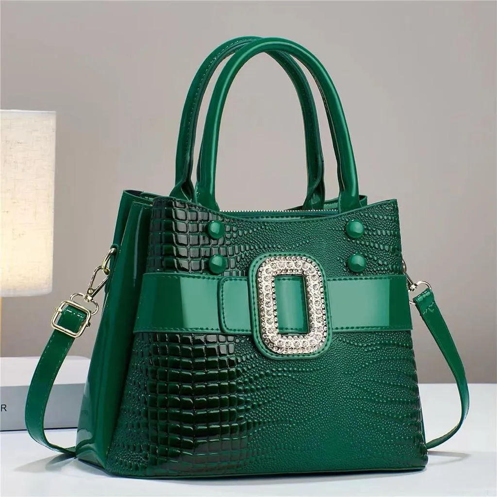 Green Handbag For Girls 058-13