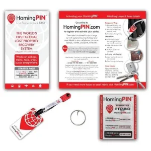 HomingPIN Starter/Gadget Pack