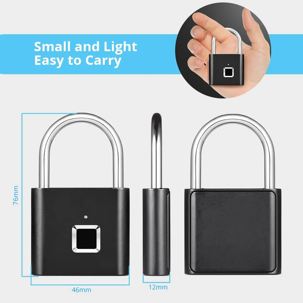 Keyless USB Charging Fingerprint Lock