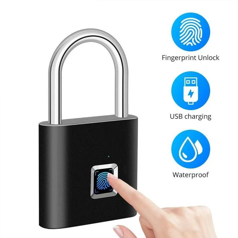 Keyless USB Charging Fingerprint Lock