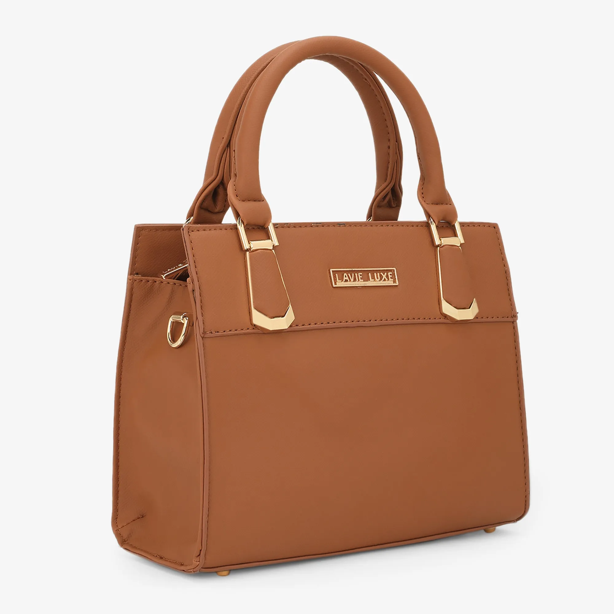 Lavie Luxe Celie Tan Small Women's Satchel