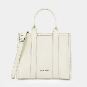 Lavie Luxe Cobs Off White Medium Women'S Satchel