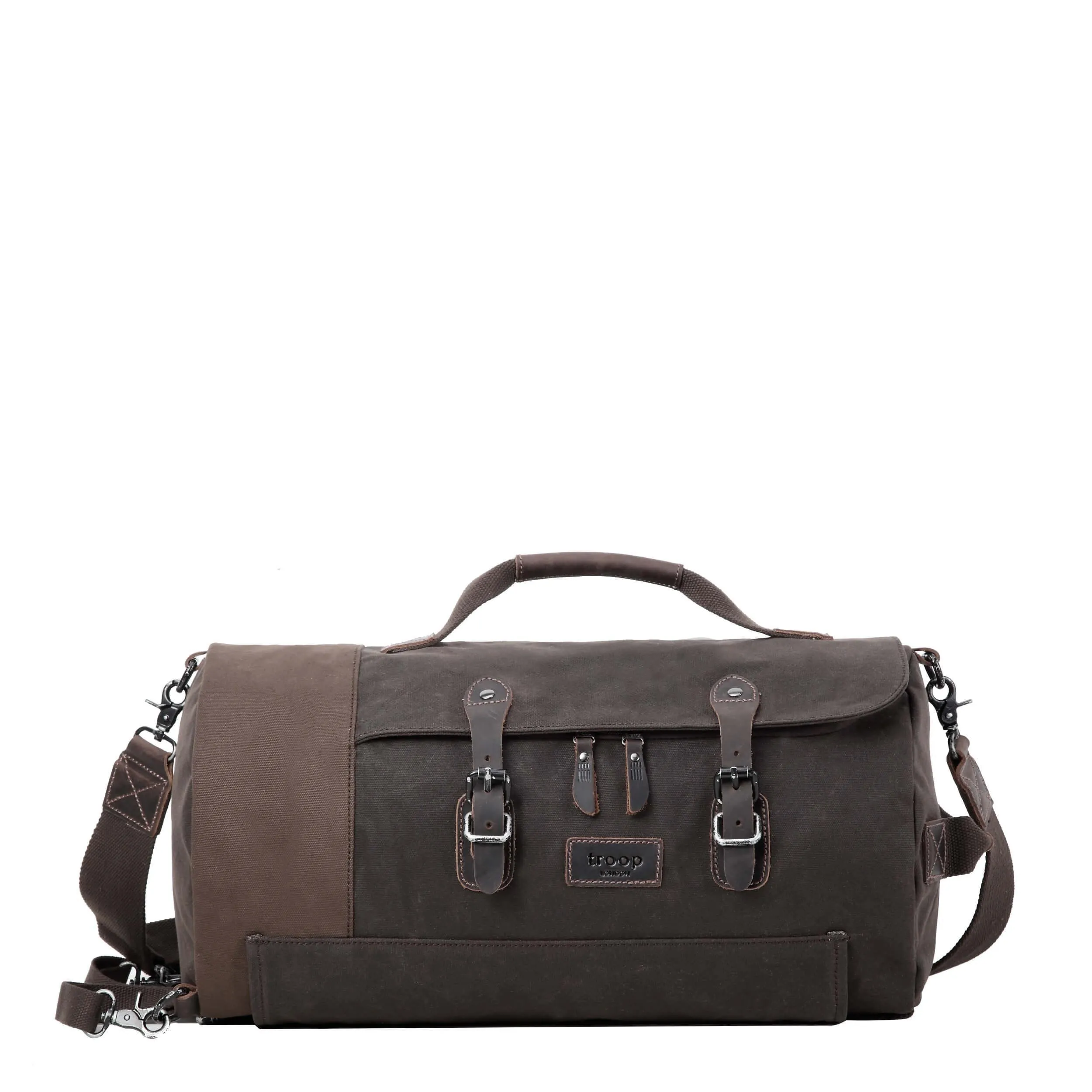 Unisex Canvas Duffel Backpack | Travel Laptop Bag Crossbody Holdall