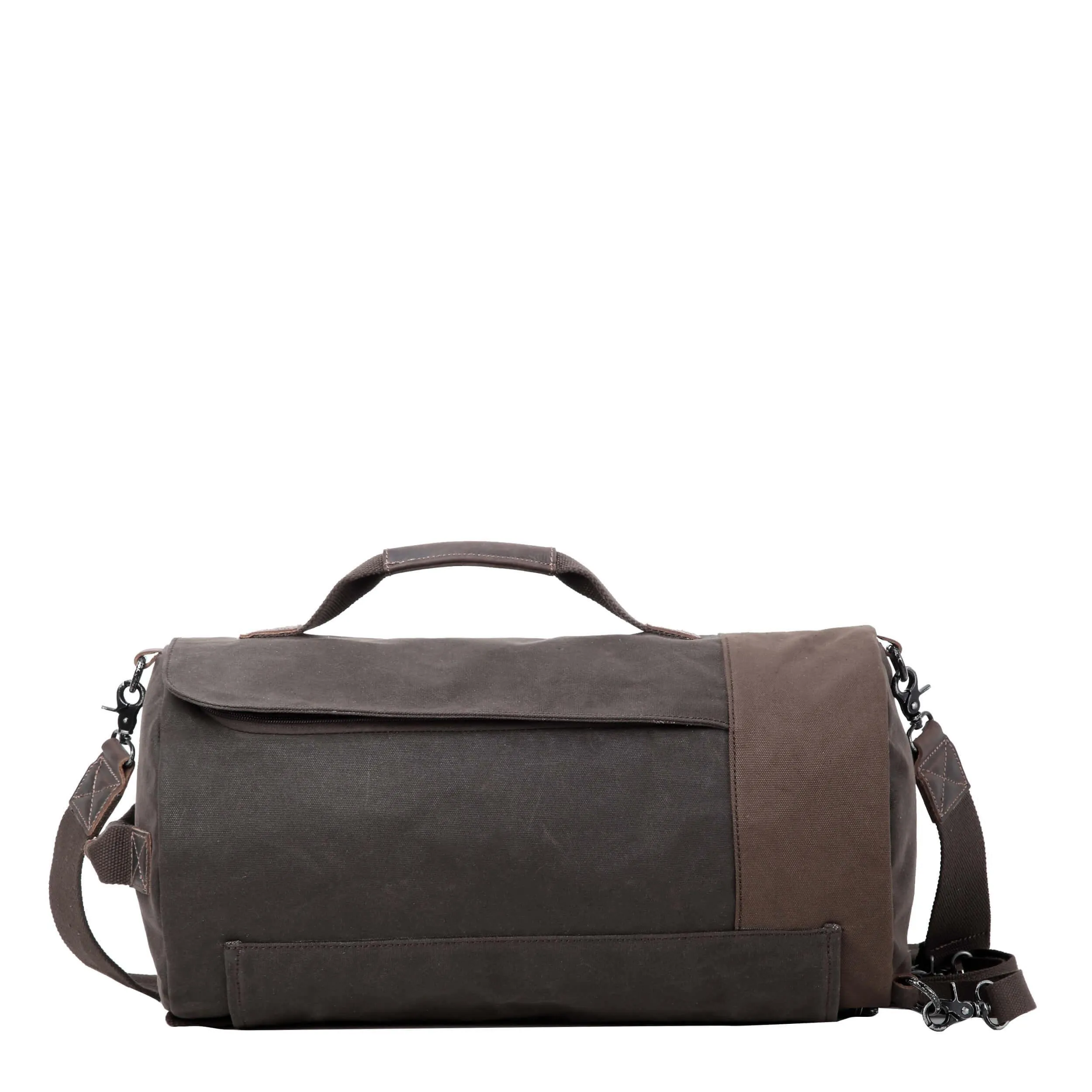 Unisex Canvas Duffel Backpack | Travel Laptop Bag Crossbody Holdall