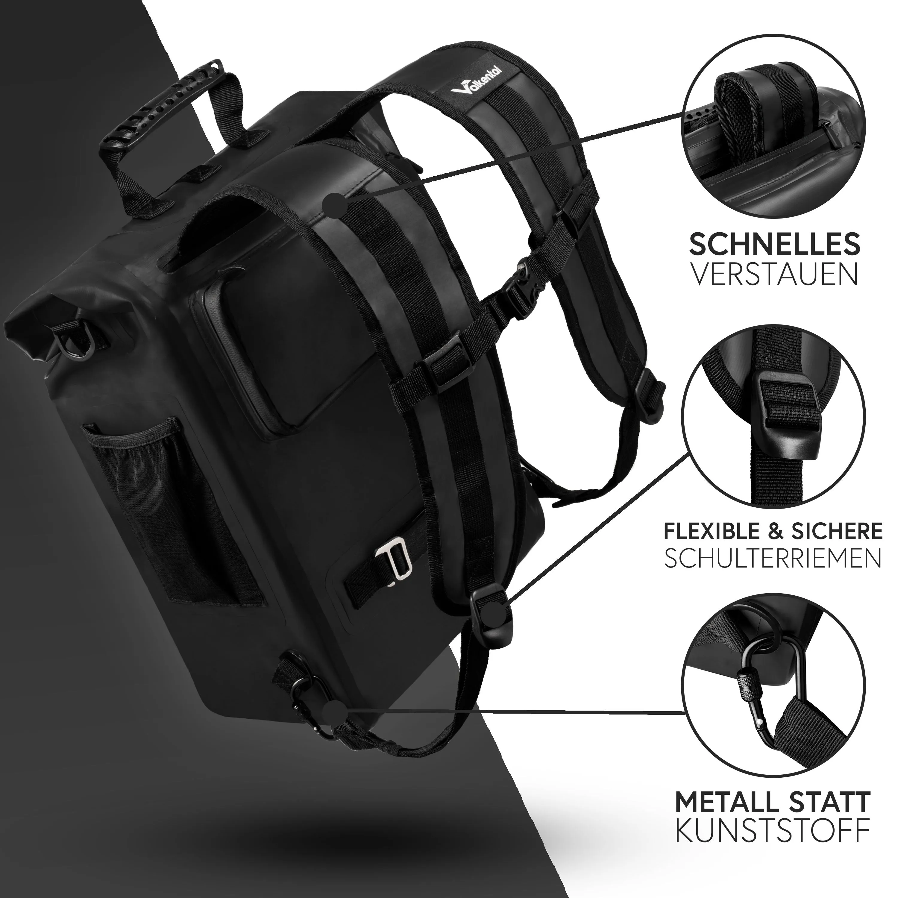 ValkOne 3in1 Fahrradtasche - perfekt für deinen Alltag!