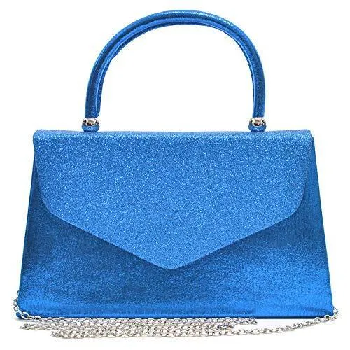 Women's Evening Bag Party Wedding Purses Cocktail Prom with Frosted Glittering l Dasein